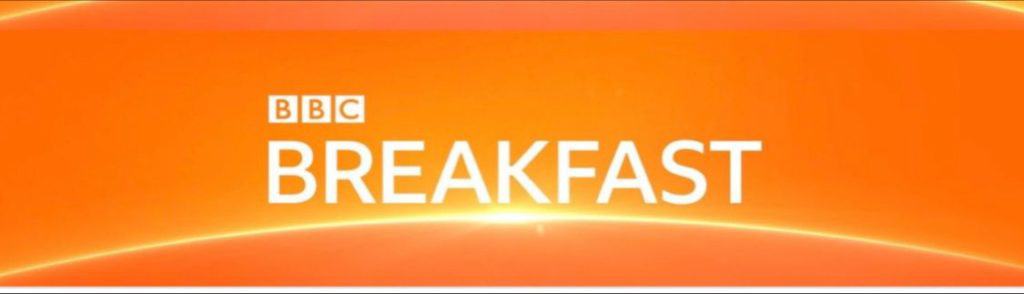 Sarah Tucker on BBC Breakfast TV image