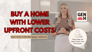 How to Buy a Home with Lower Upfront Costs | Gen H Part & Part Mortgage Explained image